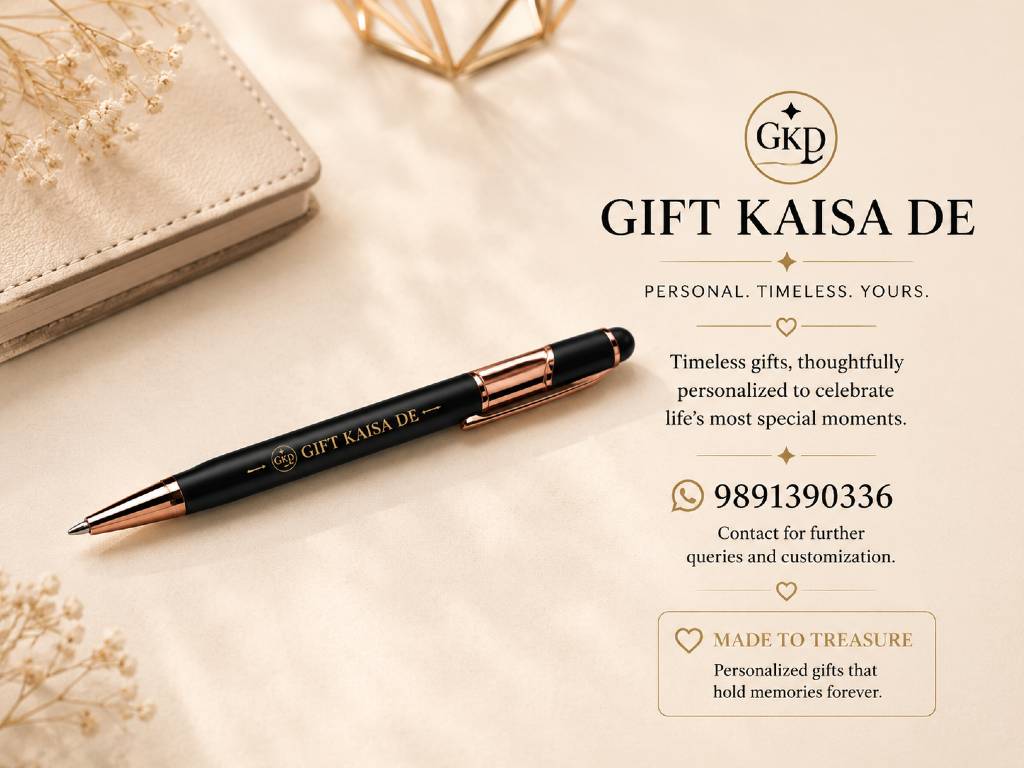 Masmovil velvet touch pen with Engraving view 3