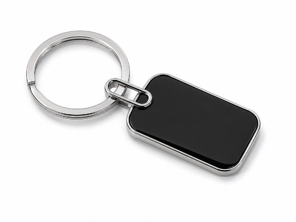 PANTHER  Metallic Keychain | – Premium Oval Engraving Tag view 2