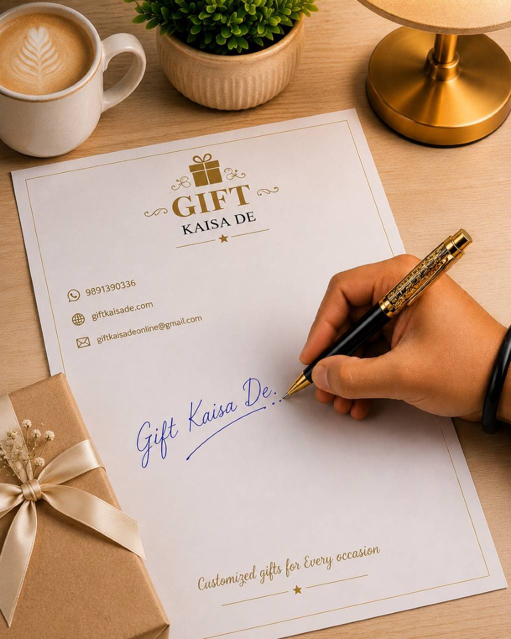 GOLDWIN high  premium pen - with engraved personalized name view 3