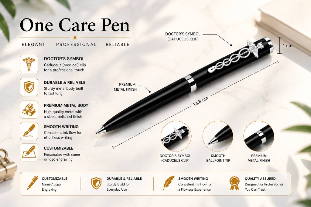 One Care Pen – Crafted with Purpose, Written with Heart view 2