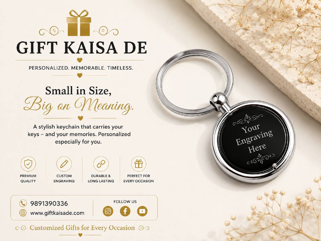 OMNI PREMIUM KEY CHAIN WITH ENGRAVED view 6
