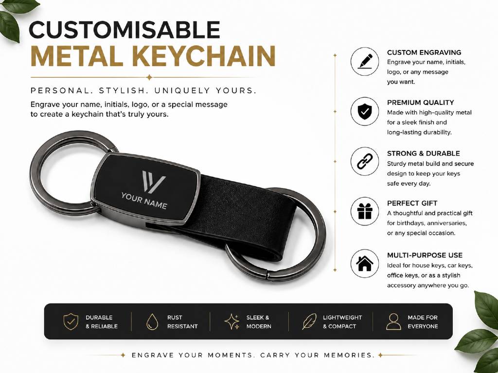 AWM premium key chain view 4