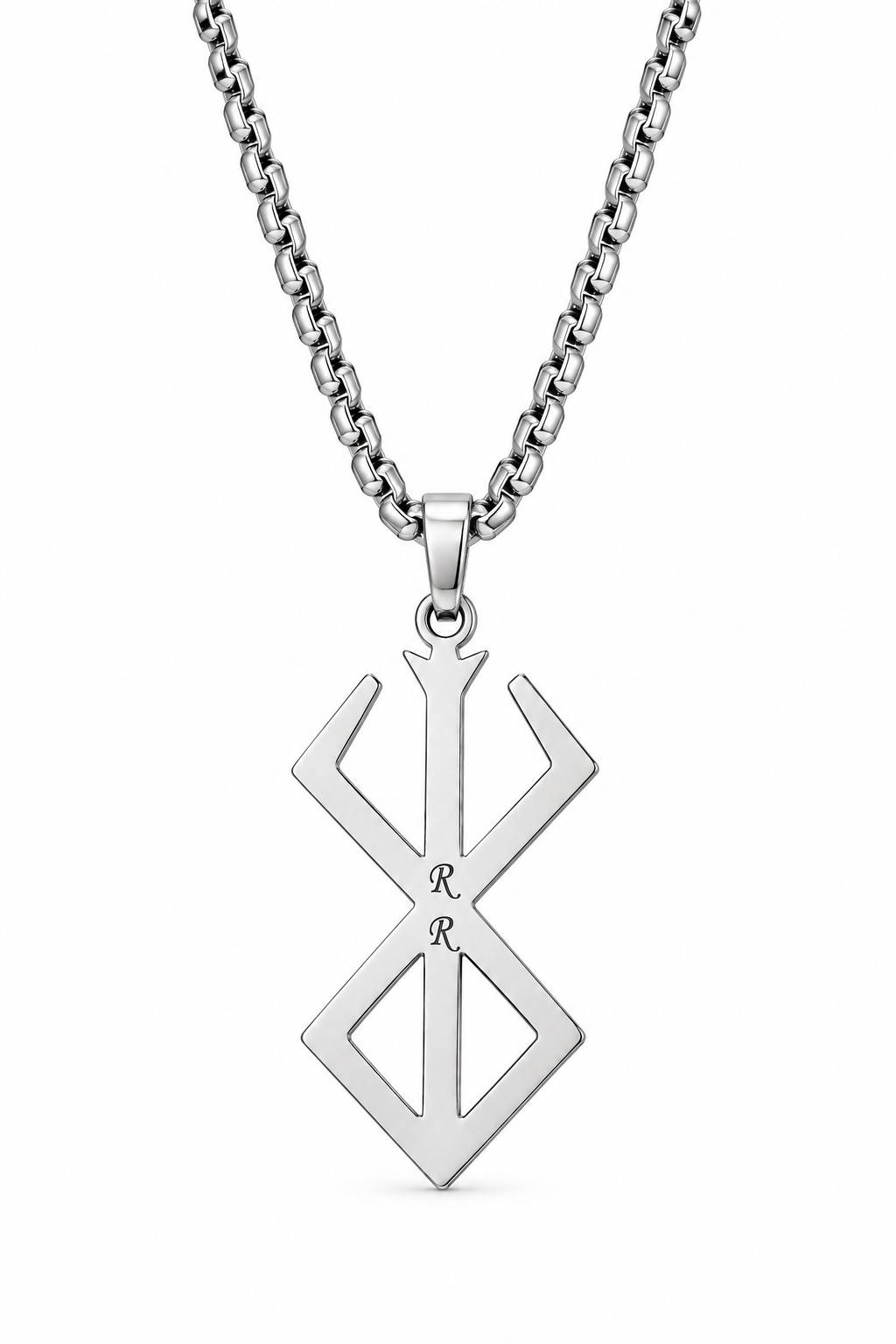 Customised Berserk Brand of Sacrifice | Engrave with Initials | Stainless Steel Pendent