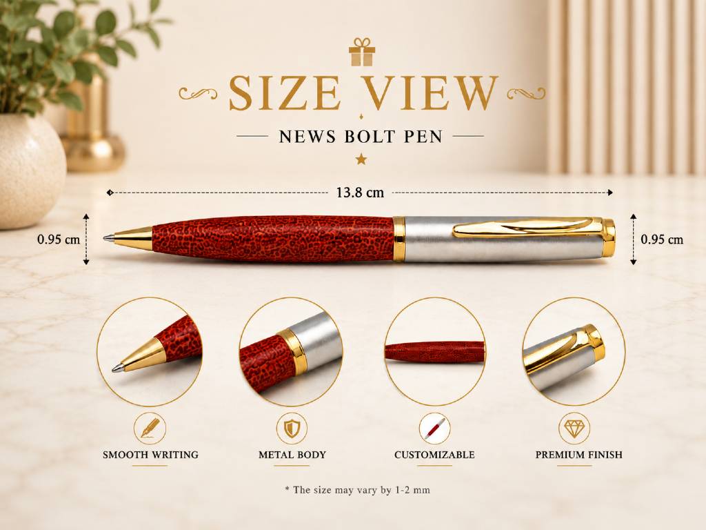 News Bolt Pen – Write Fast, Think Sharp view 2