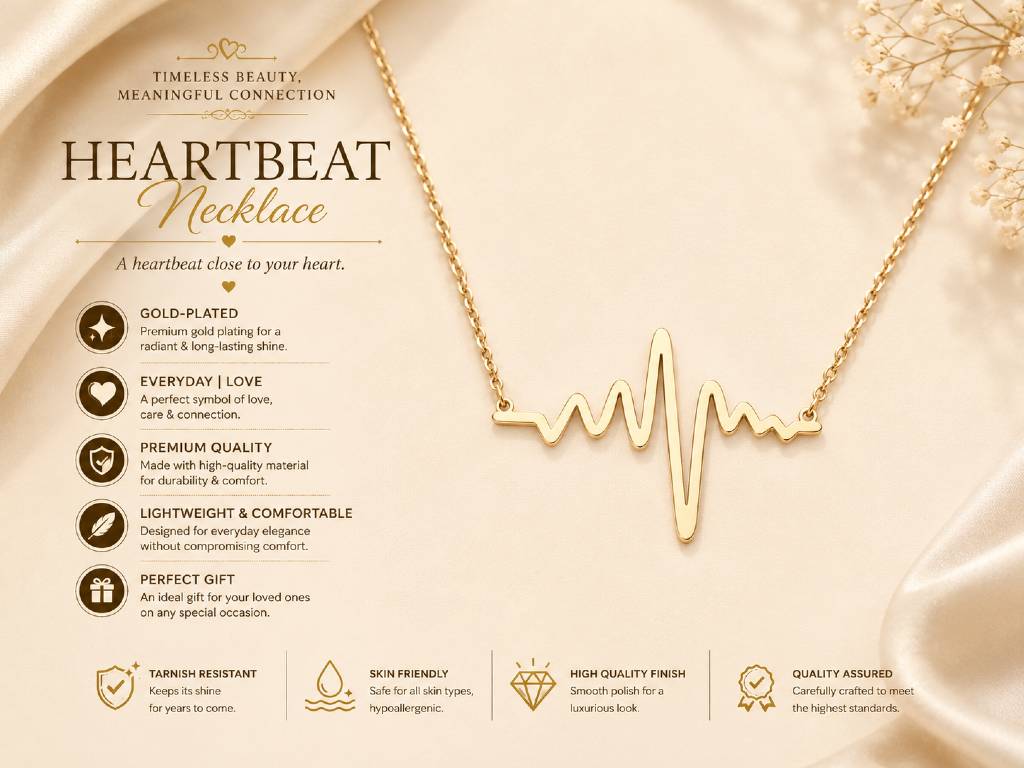 heartbeat necklace view 3