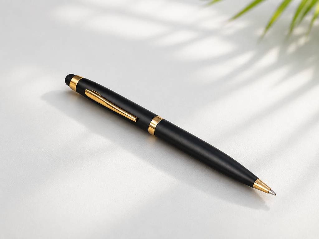 COASTAL Customized Black Pen with Personalized Engraving | Premium Corporate Gift
