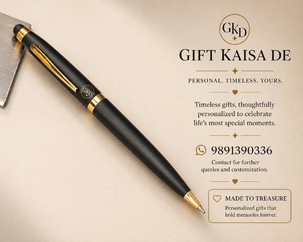 COASTAL Customized Black Pen with Personalized Engraving | Premium Corporate Gift view 3