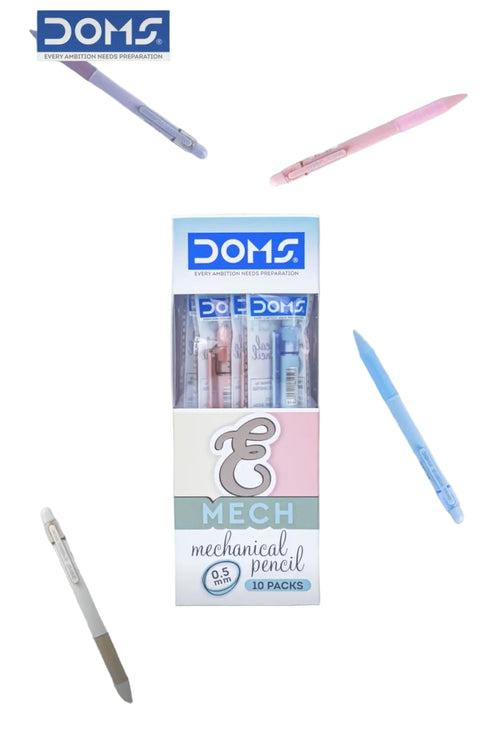 Doms E-Mech 0.5MM Mechanical Pencil (Pack of 10) view