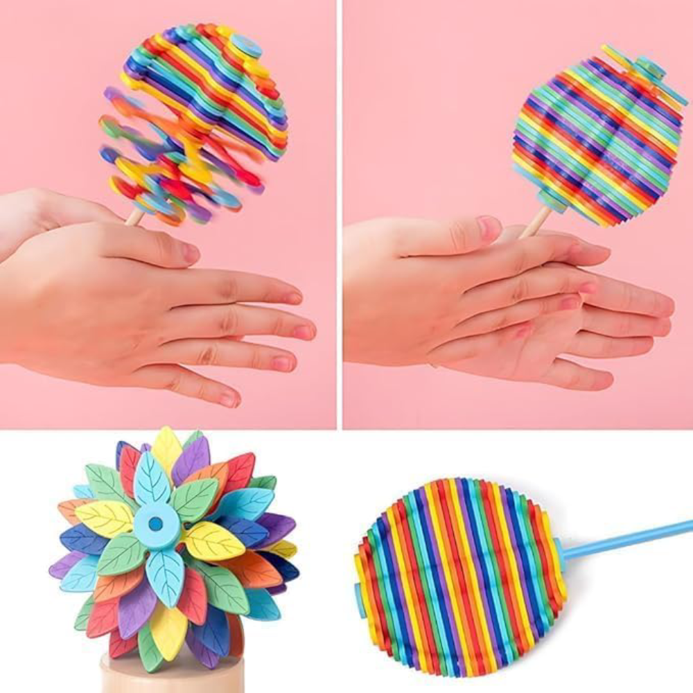 Flower Stress Relief Toy for Kids – Push Pop Bubble Sensory Fidget Toy