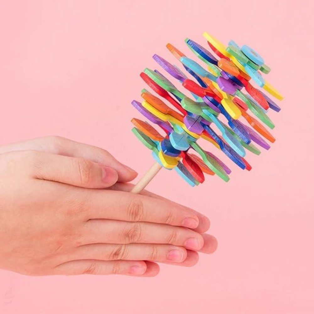 Premium Flower Stress Relief Toy for Kids – Push Pop Bubble Sensory Toy