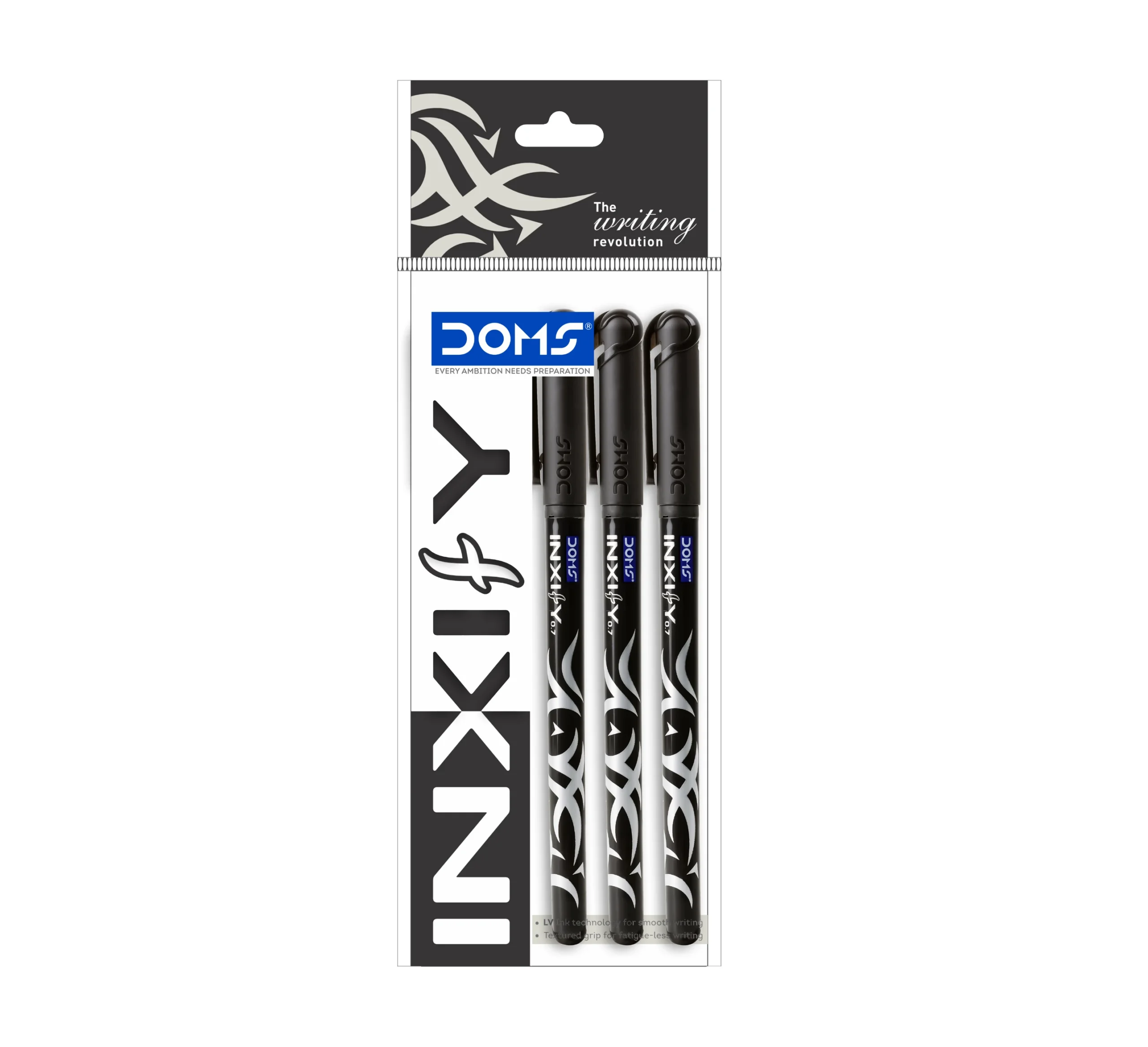 DOMS Inxify Plus Ballpoint Pen 0.7mm Needle Tip