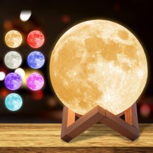 3D moon lamp
