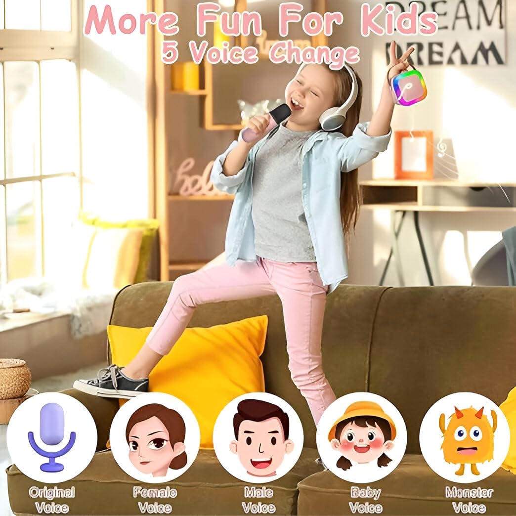 Bluetooth Speaker with Wireless Microphone - Image 3