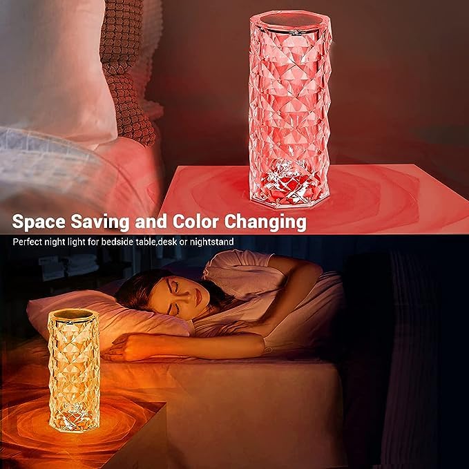 Crystal Diamond Table Lamp - Image 6