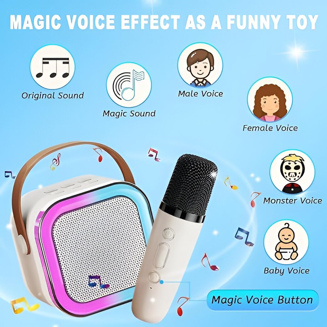 Bluetooth Speaker with Wireless Microphone - Image 4