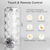 Crystal Diamond Table Lamp - Thumbnail Image 2