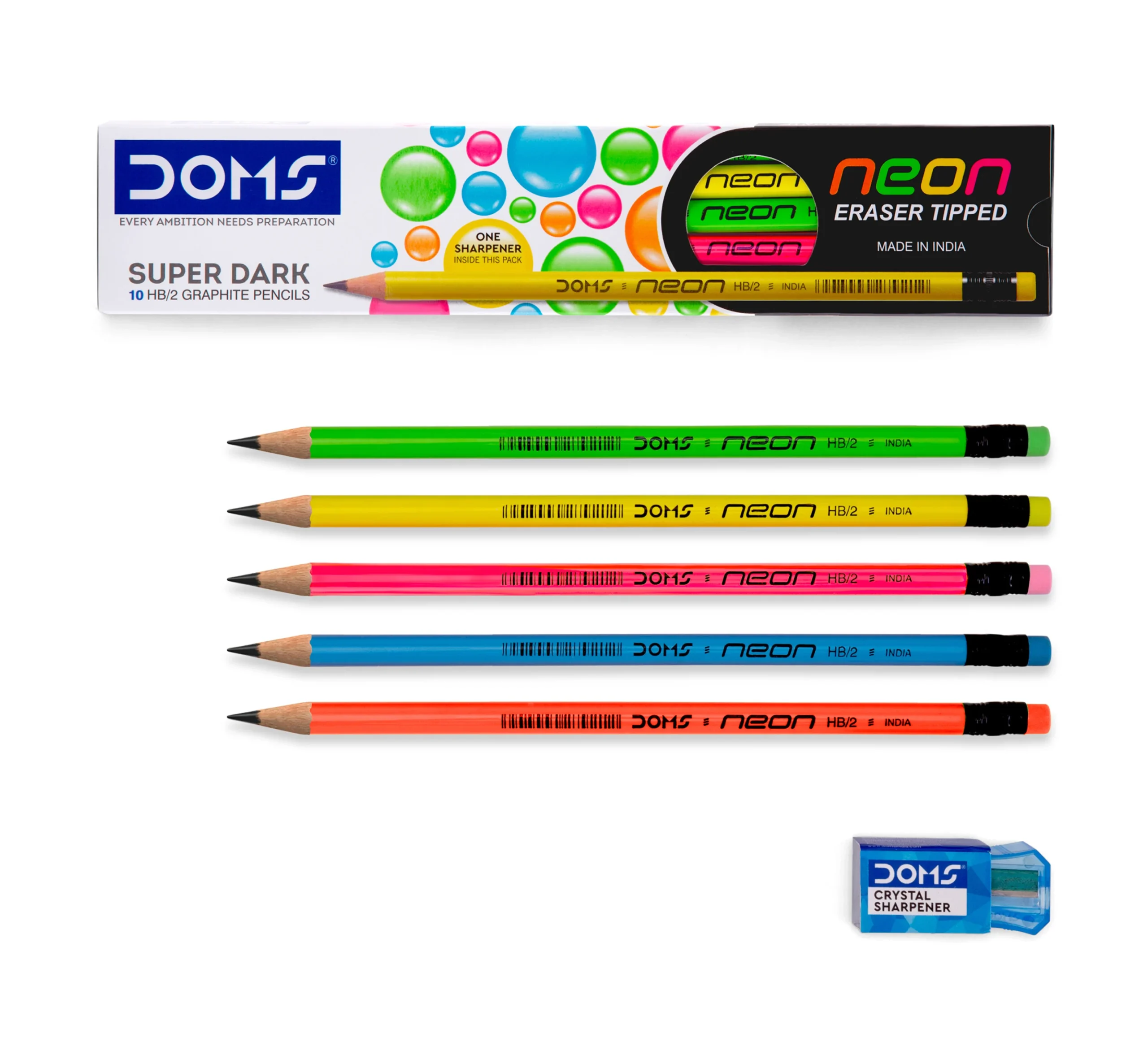 DOMS Neon Pencil - Image 1