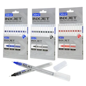 DOMS INXJET Roller Ball Pen (Pack of 10)
