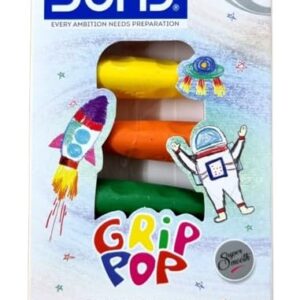 DOMS Grip pop plastic crayons