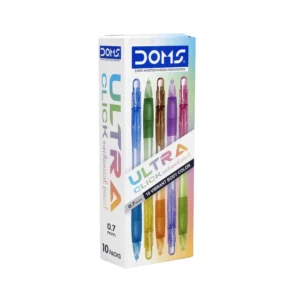 Doms ULTRA CLICK Mechanical Pencil 0.7mm (Pack of 10)