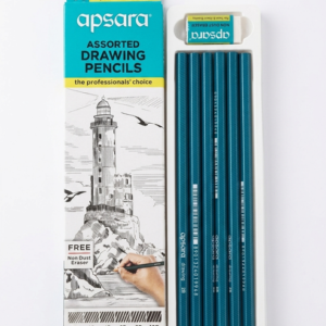 Apsara Drawing Pencils (6 Assorted Grades)